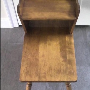 Vintage Ethan Allen Baumritter Maple End Table