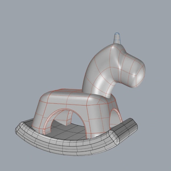 Gallop3D: Toy Horse Model Source File