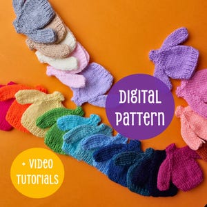 Mini Jumper Knitting Pattern: Home Decor (Digital Download)
