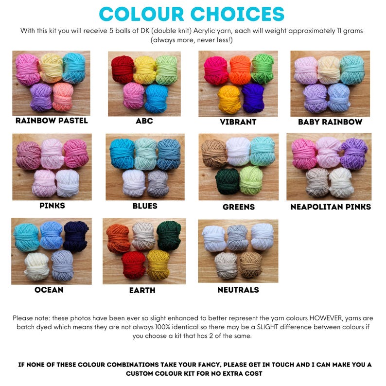 Knitting Kit for Beginners, Knit Your Own Bunting, Mini Jumper Bunting