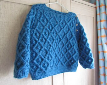 Handknit toddler Jumper