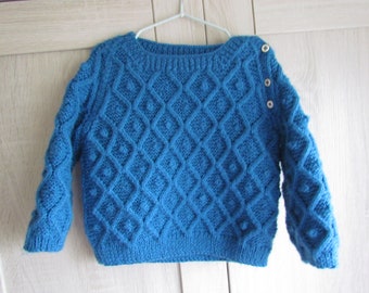 Handknit toddler Jumper