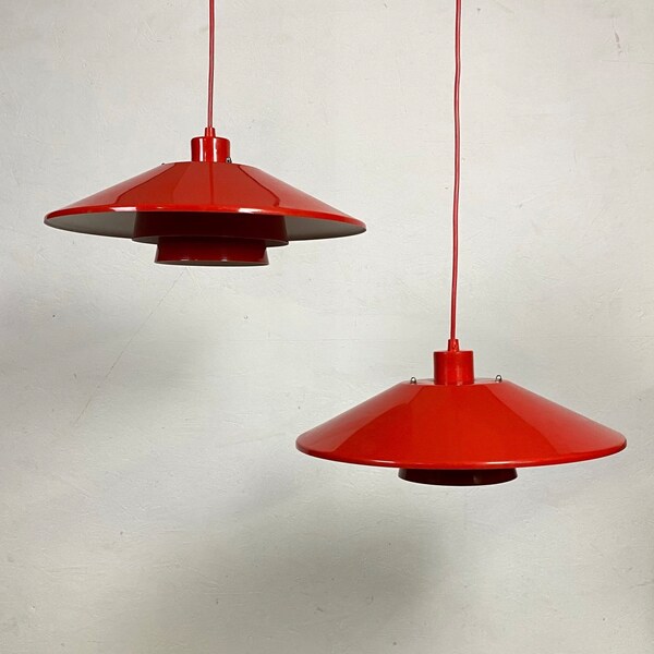 Space Age Lamp, Vintage Hanging Lamp, Mid Century Super Light 70s