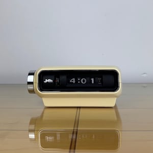 Vintage Sankyo 4000 Digital Clock, Sankyo Clock, Flip, Roll, Alarm Clock, Space Age, 70s, Japan, Minimalism, Mid Century, Japan Electron