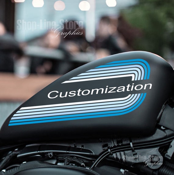 Adhesive Graphics Stickers AMF Customization Style Compatible With