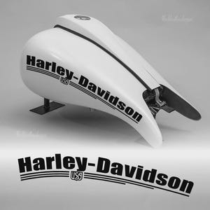 Kundenspezifische Harley Davidson Bagger Motorrad-Tankaufkleber