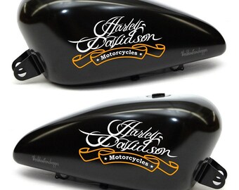 thumbnail interactive-video image 1 of 3M AMF SS SX Gas Tank Decals For Harley Davidson 1975 – Red White Blue, SET Of 2 1 of 4