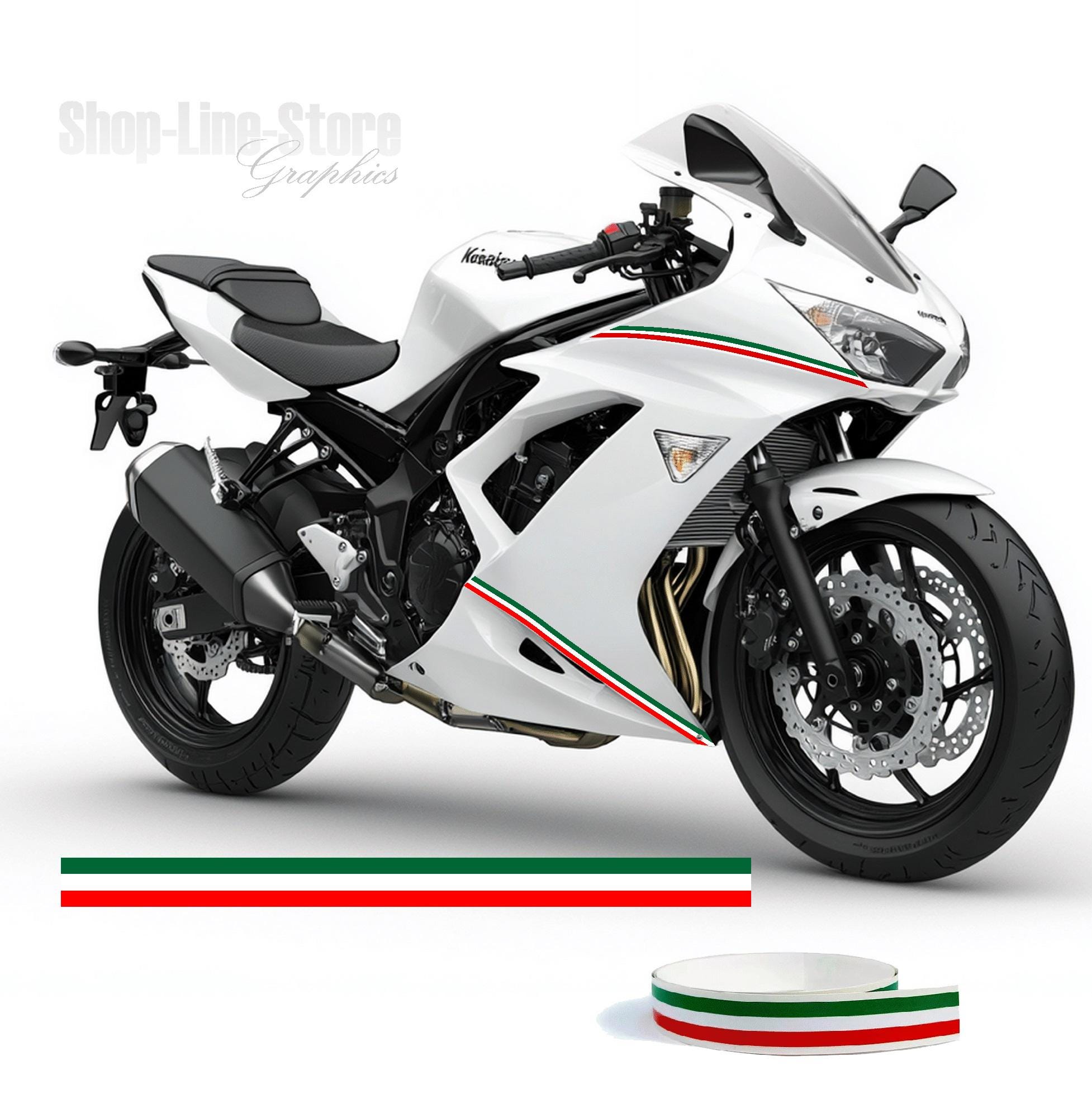 Strisce Adesive Tricolore Italia - 1.5cm X 4.5mt Per Auto E Moto - Foto 9