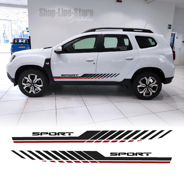 Sports Technical Adhesive Bands compatible with Dacia Duster cars