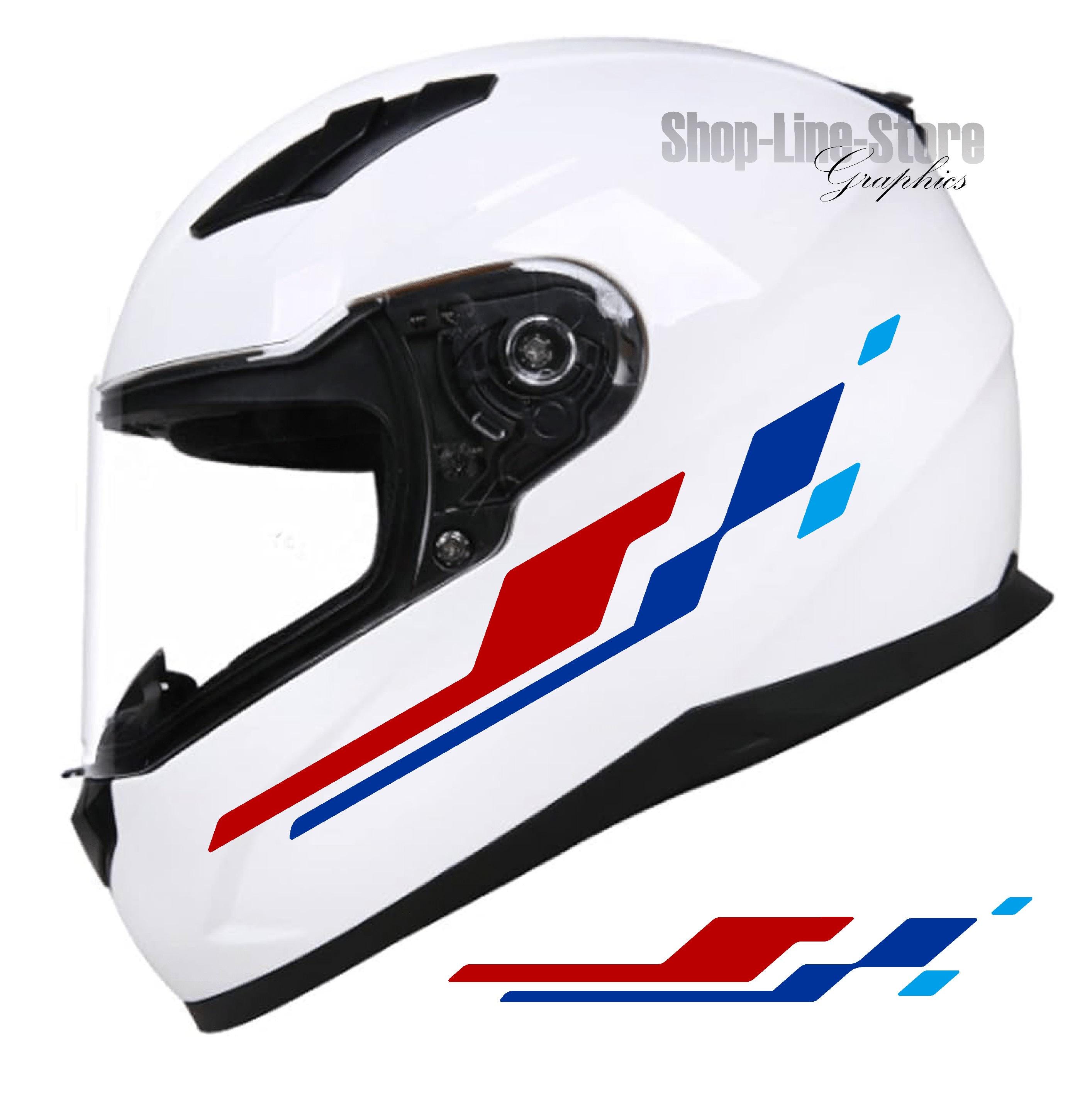 2 Full Face Helmet Stickers Compatible With BMW GS R 1200 GS R