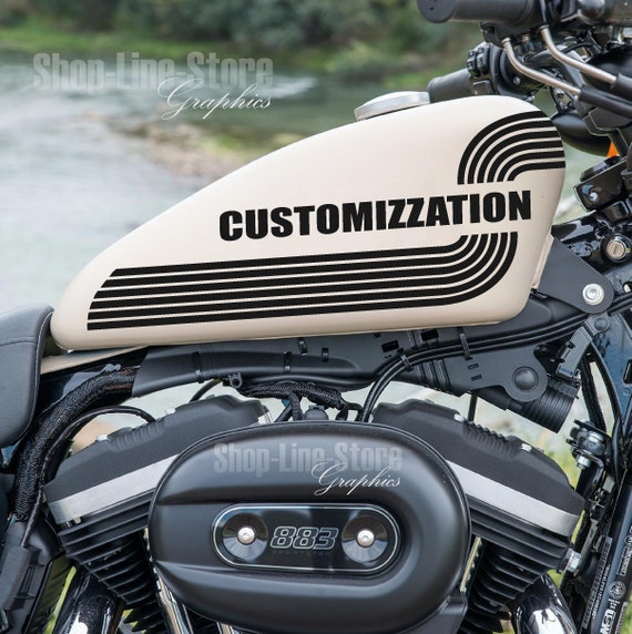 Adhesive Graphics AMF Style Stickers Compatible With Harley