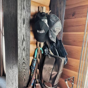 Vertikale Aufbewahrungshaken für Taschen, Baseballkappenhaken