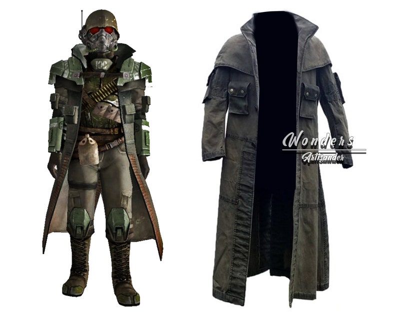 Elite Riot Gear Duster Coat, Fallout New Vegas Costume