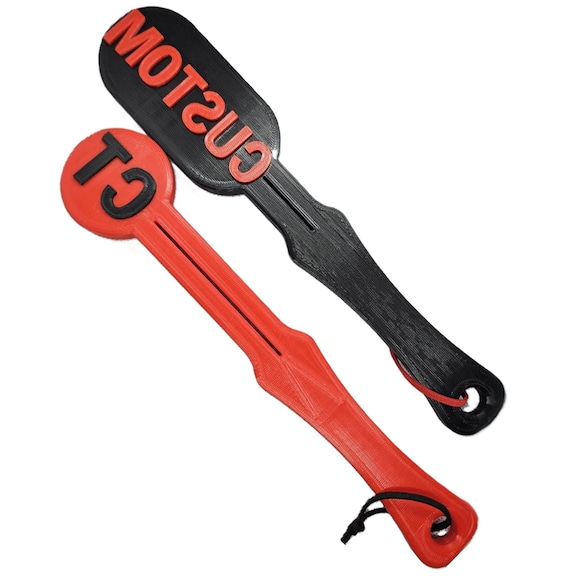 Custom Branding Paddles for Kink BDSM Fetish