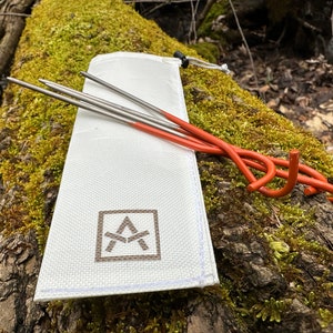 Ultralight Tent Stake Bag-- Dyneema, DCF