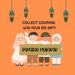 Printable Ramadan Reward Coupons, Ramadan Kids Reward Cards, Eid Gift for Fasting Children, Ramadan Fasting Tracker for Little Muslims image 5