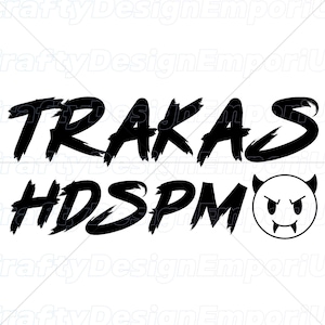 Trakas HDSPM PNG,Sticker Design,High Quality,Transparent PNG,Digital Download