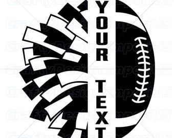 Cheer Mom SVG, Football Mom SVG, Cheerleader SVG Cut Table Design, Png, Dxf Use for Silhouette Studio, Cricut Instant Download
