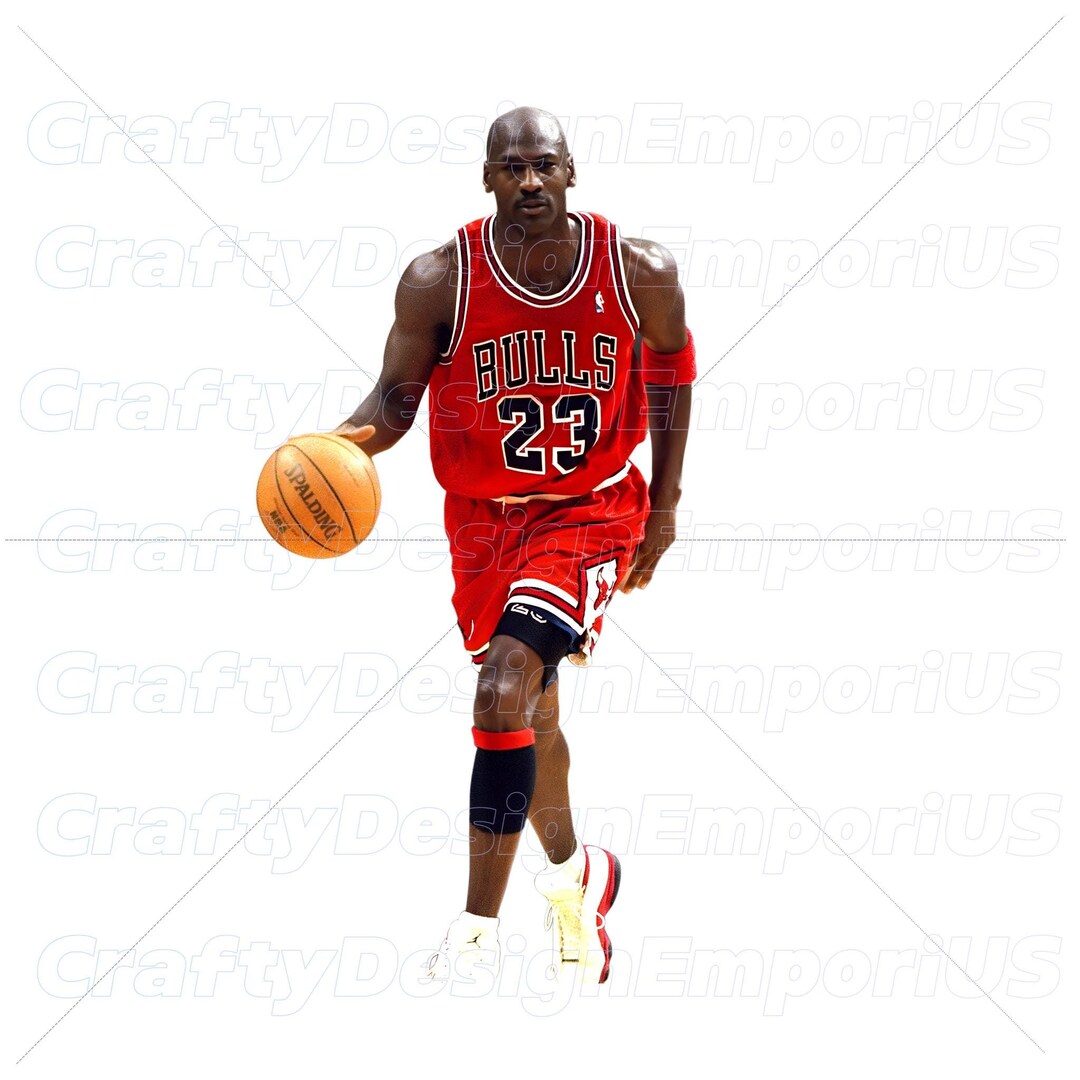 Michael Jordan PNG, Popular Basketball Player PNG, Digital Download Etsy