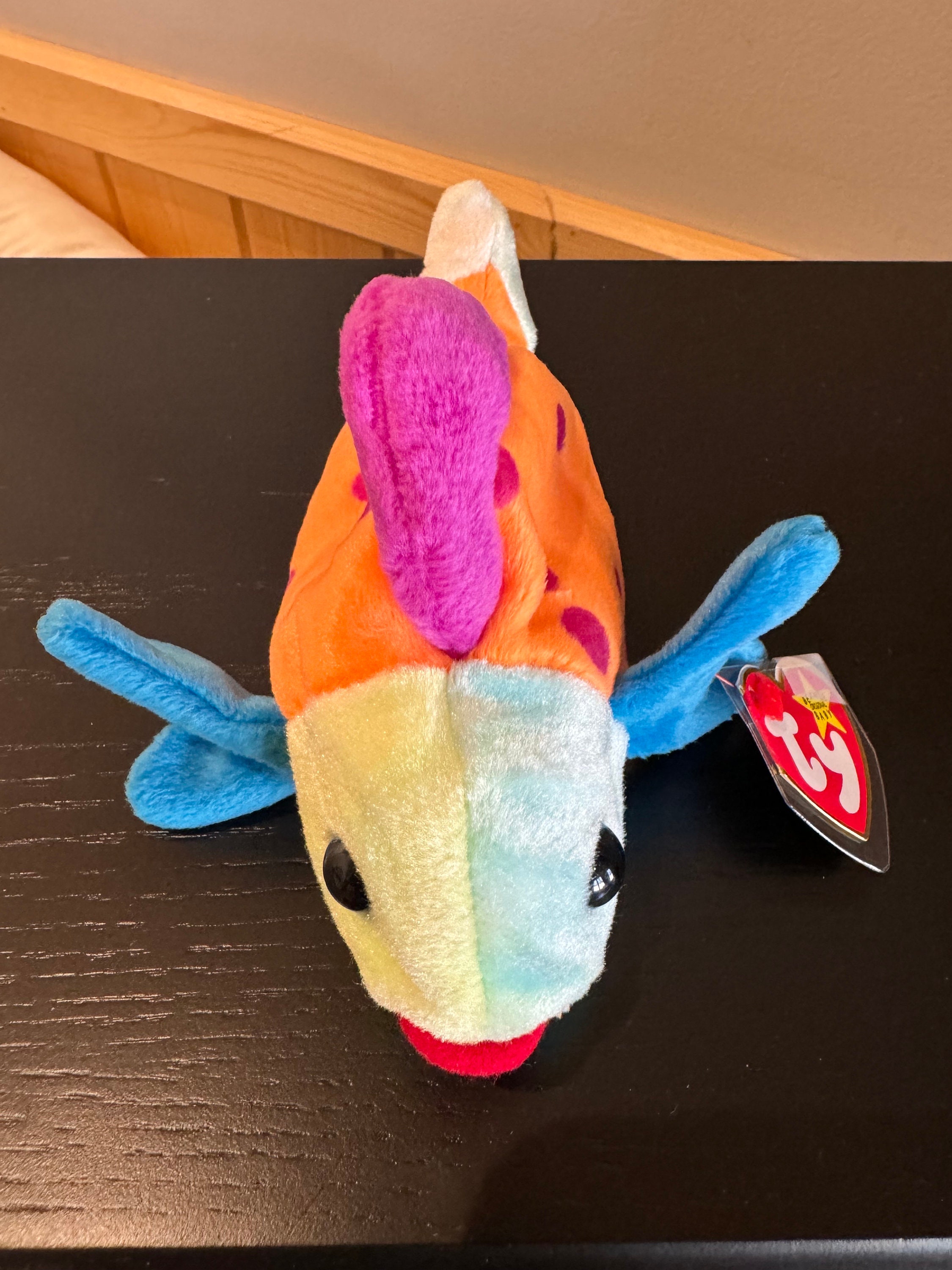 TY Lips Beanie Baby RARE With Tag Errors Etsy