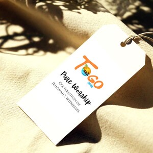 Etiquetas de regalo para la convención especial de JW Togo 2025: imprimibles, descarga instantánea, 9 unidades en formato PDF tamaño A4 y tamaño carta