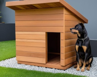 犬小屋♦大きめ 犬小屋 幅97x奥行き126x高さ113cm 屋外用 小型犬 大型犬 プラスチック