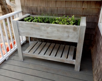 Cedar Fence Picket Planter Box Plans: DIY Vegetable Garden (PDF File)