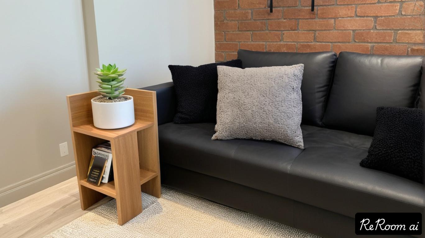 Planos de mesas auxiliares de madera modernas, mesa auxiliar DIY, descarga PDF