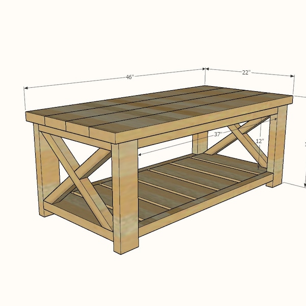 Farmhouse Coffee Table