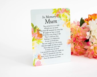 Birthday Memorial Card for Graveside - Weatherproof Graveside Memorial ...