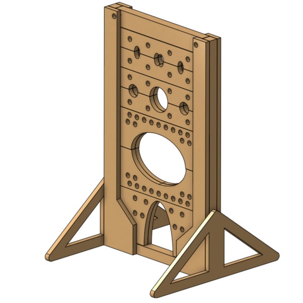 Plans for your modular BDSM and domination furniture with integrated pillory.