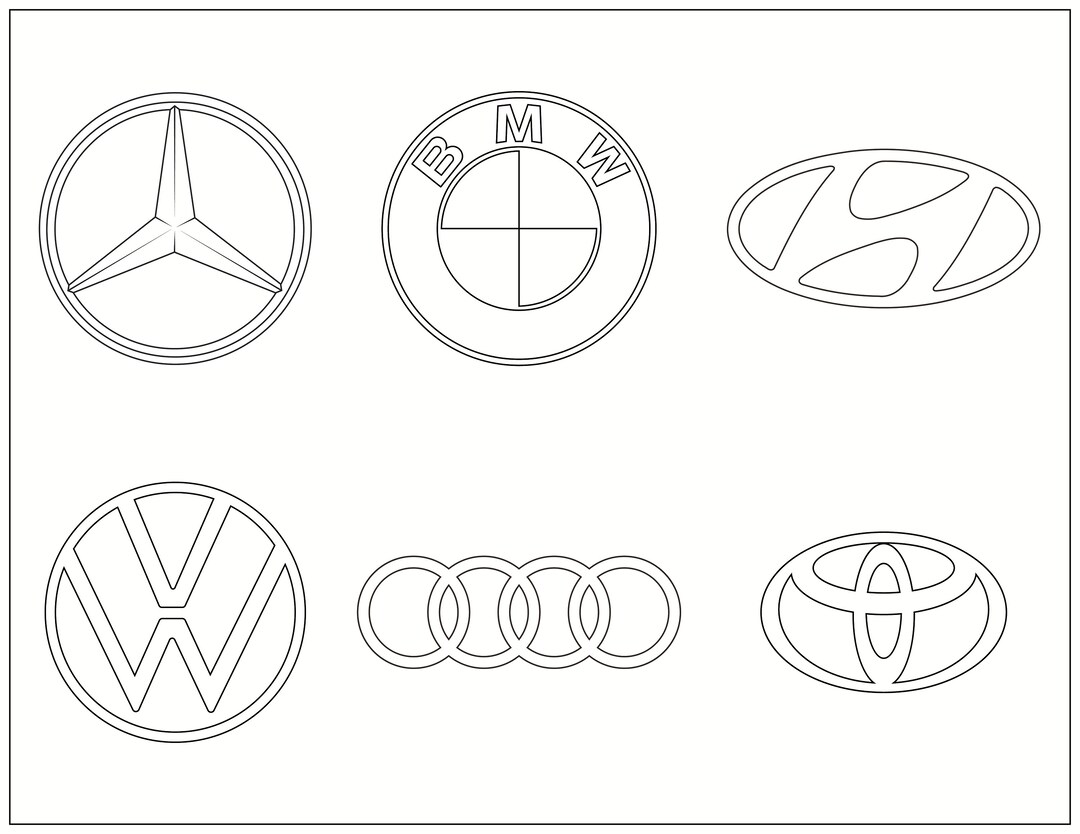 Car Brands Coloring Pages
