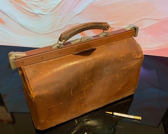 Antique Doctor's Leather Bag