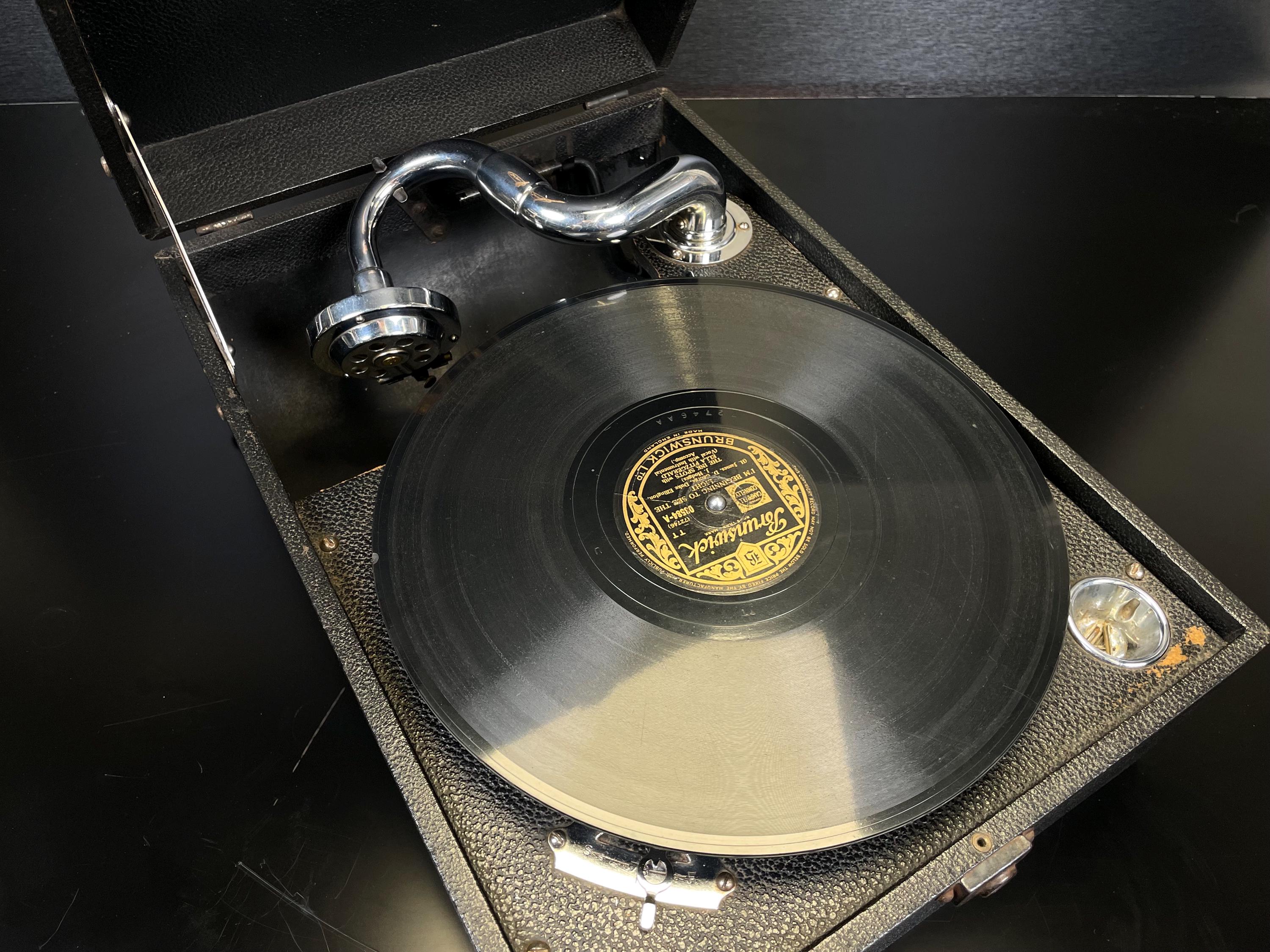 Antique Columbia Viva-tonal Grafonola – Circa 1920s English