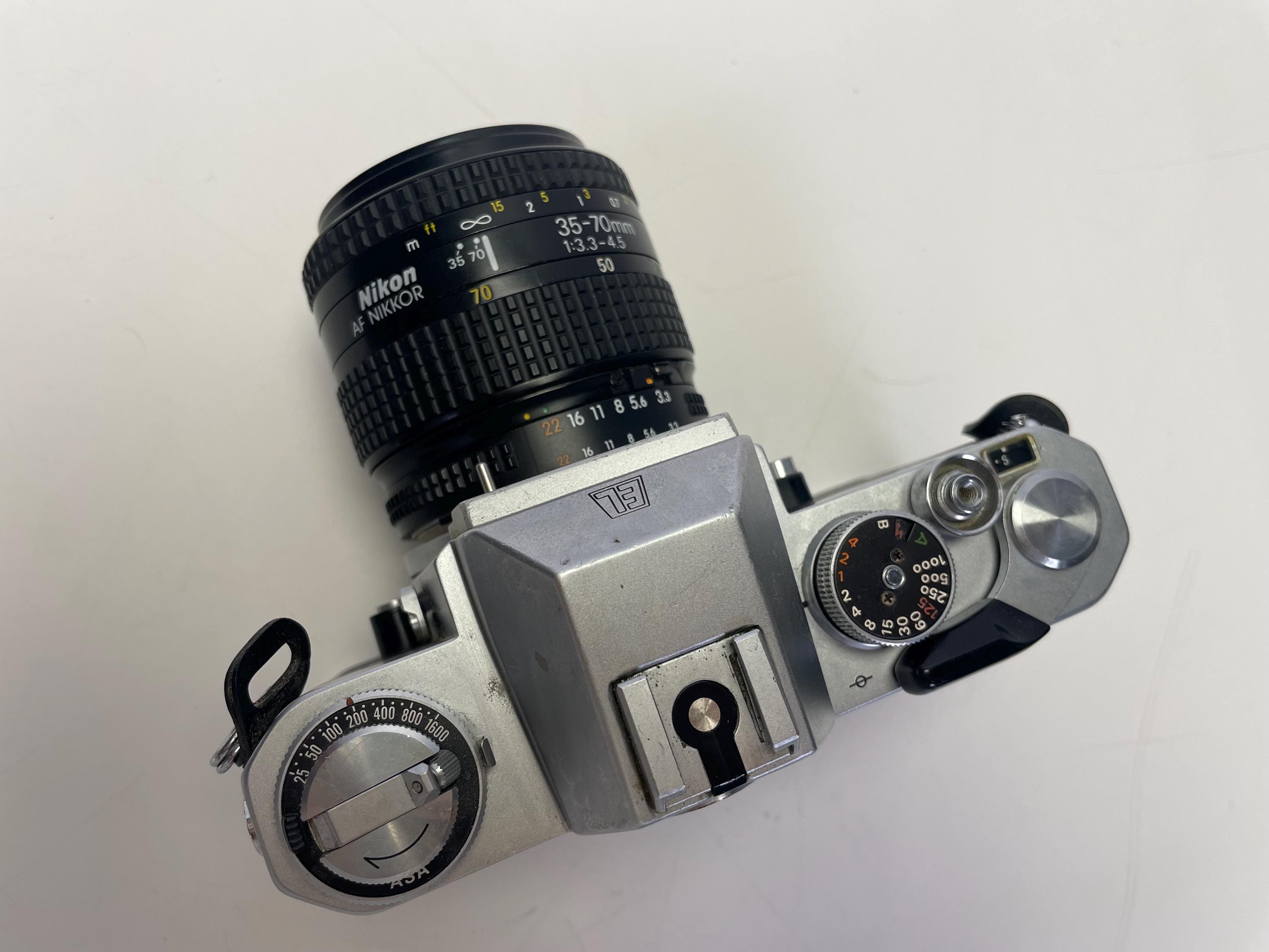 フィルムカメラ Nikon Nikomat EL Nikkor 35mm 発売から50年経つ