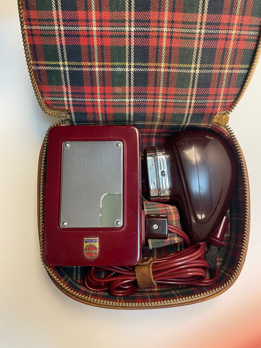 Vintage Philips Norelco Electric Shaver SC 7759 With Case, 1950's ...