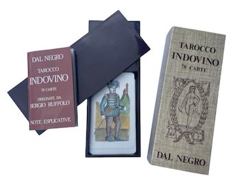 Tarocco Indovino – Dal Negro 1979 – Sergio Ruffolo – 78 Tarot