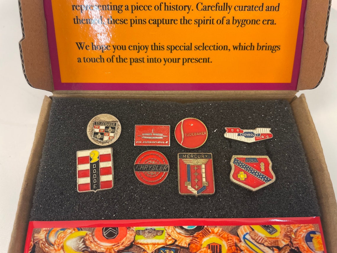 1960s Vintage Historical Metal Hand-picked Valuable Pin Collections ...