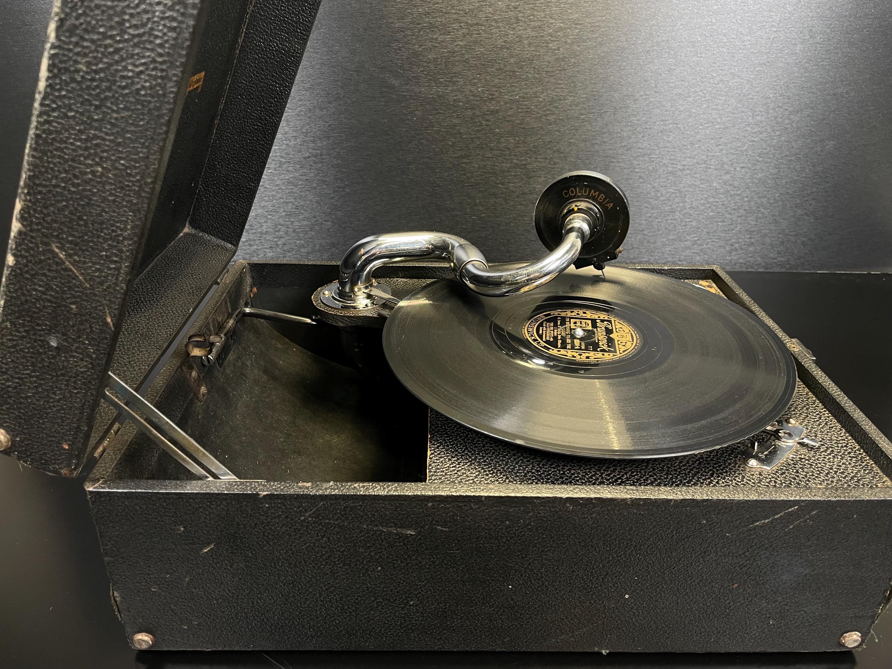 【蓄音機】Columbia Viva-tonal Grafonola Antique Columbia Viva-tonal Grafonola No.452 Gramophone