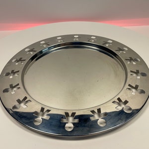 Alessi Girotondo Round Tray by King Kong, Serving Platter