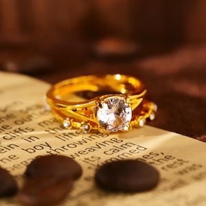 Womens gold rings clearance 2025