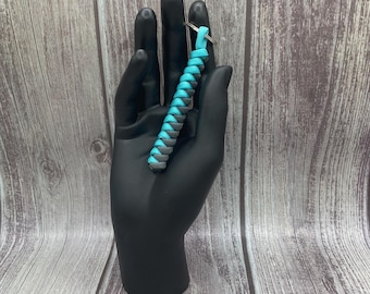 Custom Snake Knot Paracord Keychain