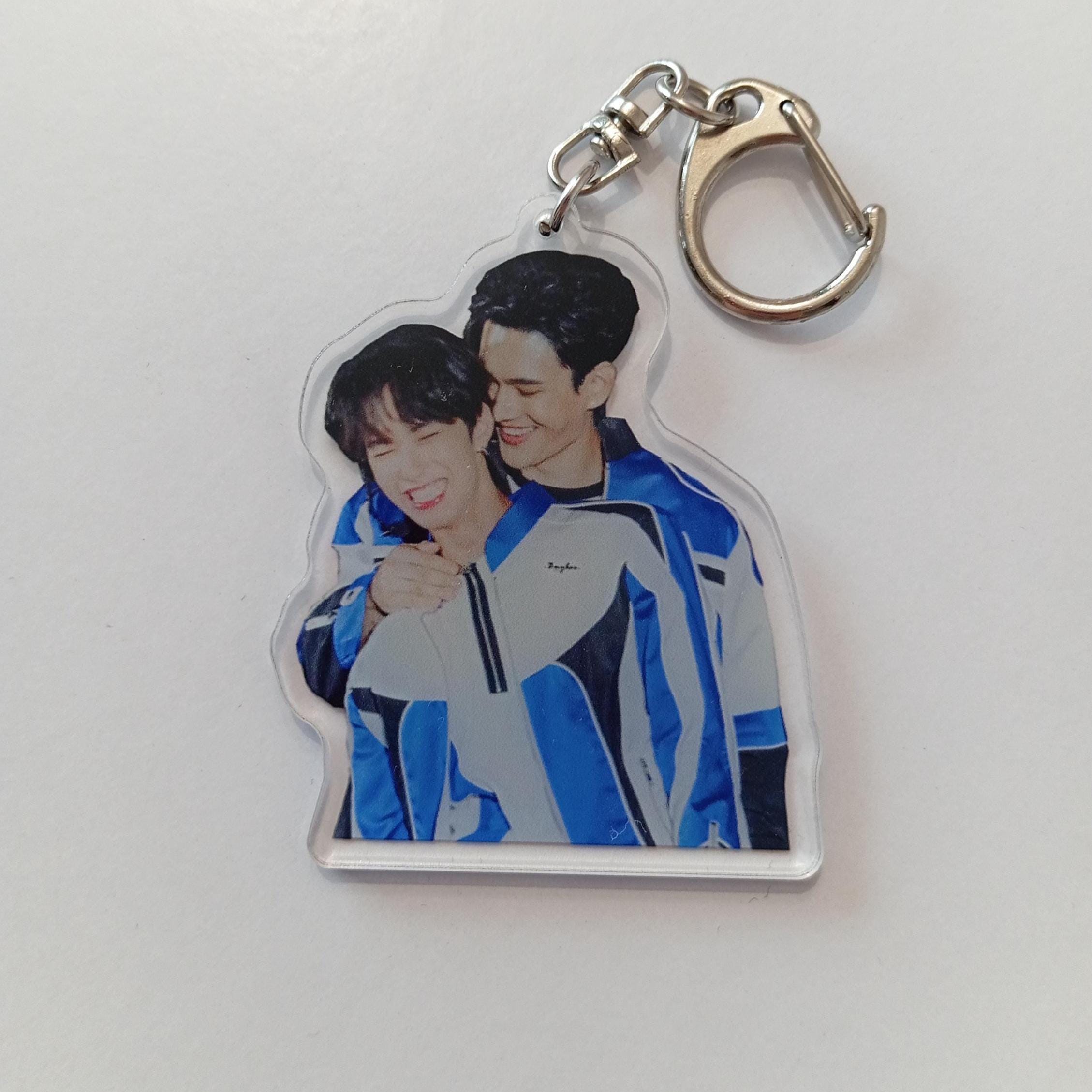 Thai BL Epoxy Keychain | GMMTV | Khaofirst | Pitbabe | Offgun