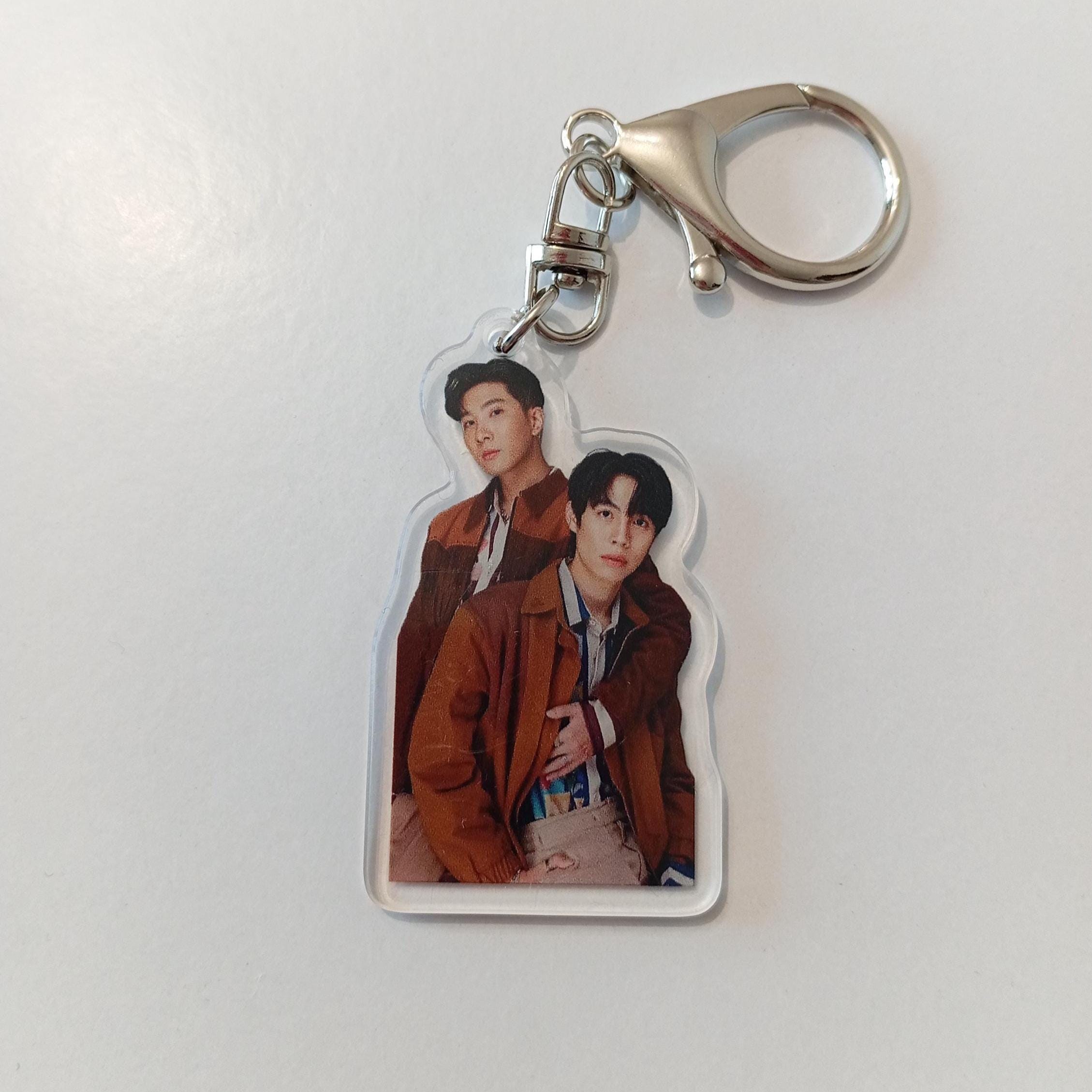 Thai BL Epoxy Keychain | GMMTV | Khaofirst | Pitbabe | Offgun