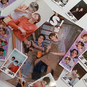 FortPeat Magazine Set – Collector's Edition met willekeurige polaroids, fotokaarten, bladwijzer, Thaise BL, liefde hangt in de lucht, liefdeszee