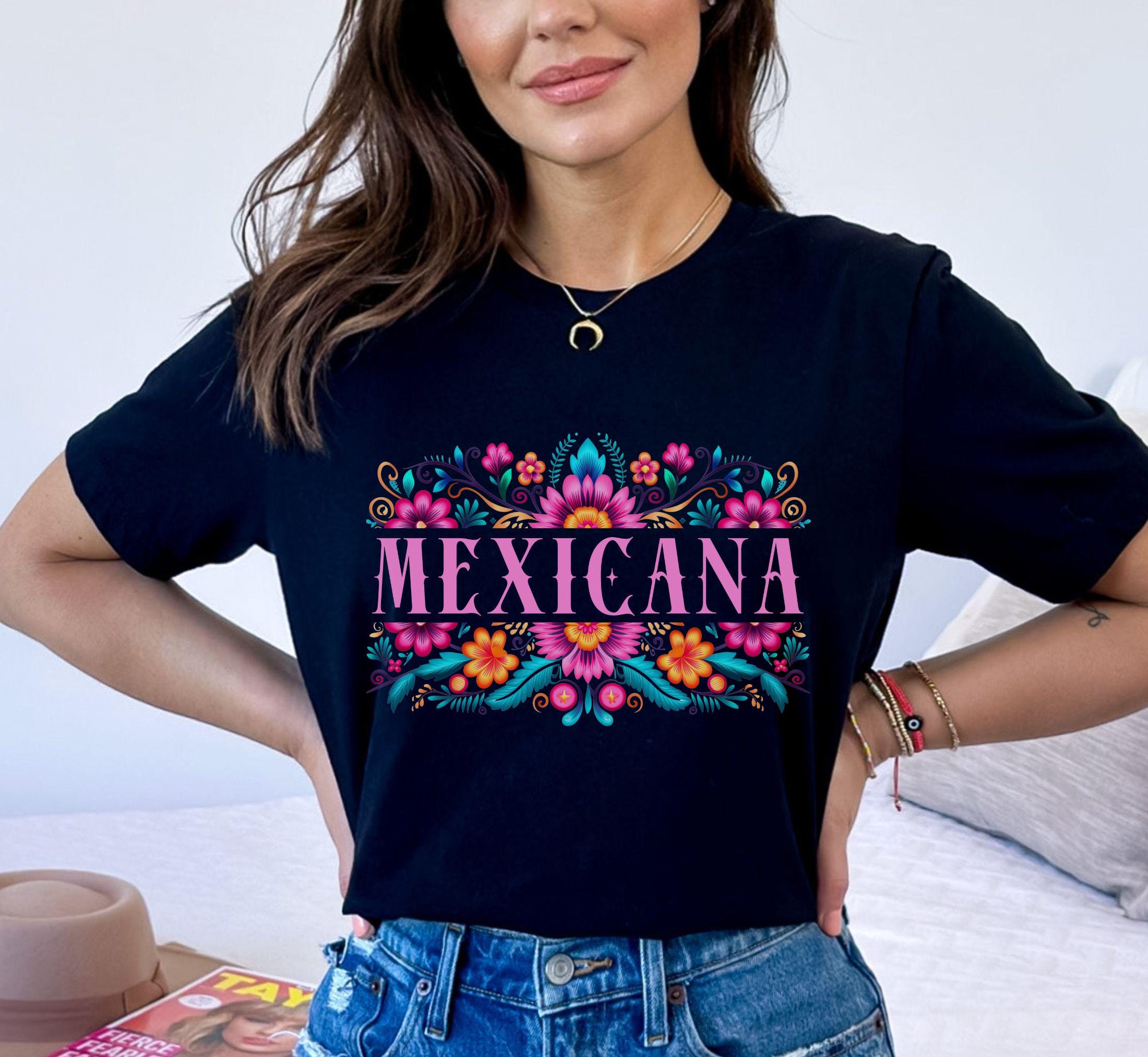 Camisetas Personalizadas Mexicana Playera Playera Artesanal