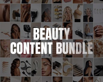 Beauty Salon Stock Photos, Diverse Women, 100 AI Images, Beauty Bundle