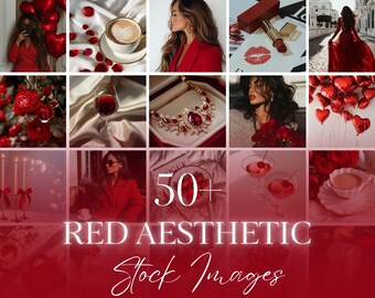 Red Stock Photos | 53 Feminine Instagram Images