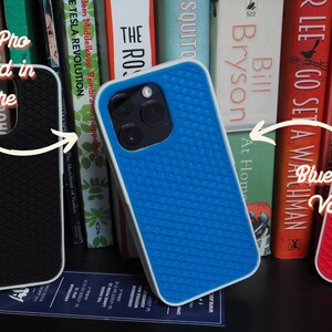 Custom Vans Inspired Case Unique Waffle Sole Rubber Case for iPhone 15, 14, 13, 12, 11, XR, XS, X OLD Skool Inspired iPhone Cases Blue and White