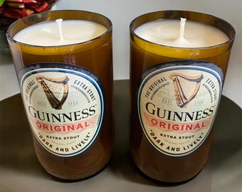 Guinness Bottle Candle - Free Postage! - Free Gift Wrap! - Gift Bag Options - Gift tag included - House of Guinness